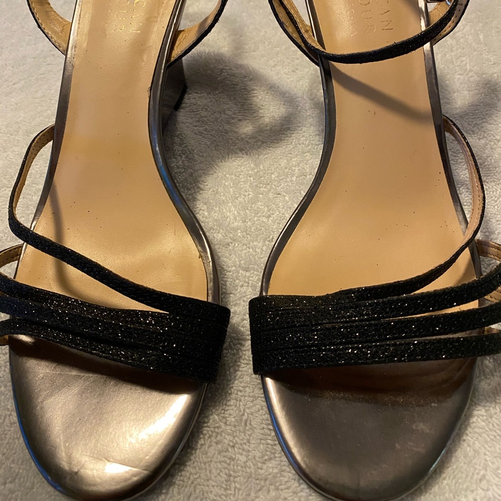 Stylish Wedge Heels By AMERICAN GLAMOUR - Size 8 M - Heel Height 3 1/2” - box 11